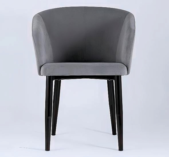 Стул с подлокотниками Ральф серый рис 1