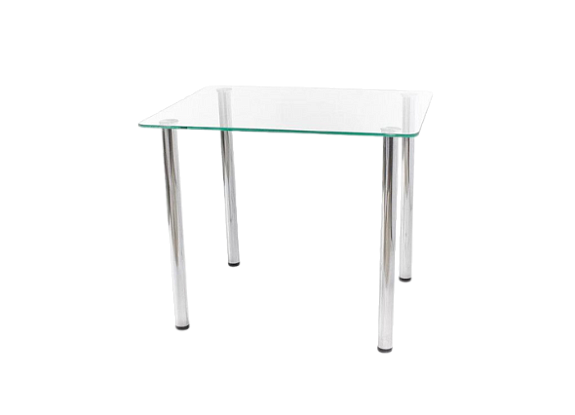 Стеклянный журнальный столик