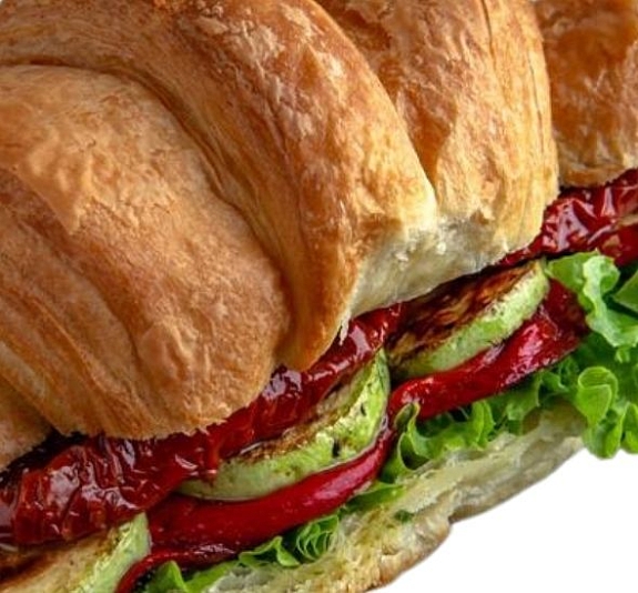 Круассан с овощами WOK рис 3