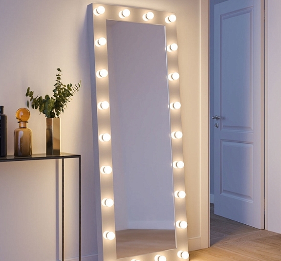 Зеркало с лампочками Стилиссимо рис 1