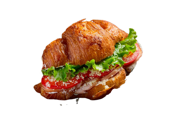 Круассан с курицей