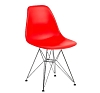 Стул Eames металл красный рис 1