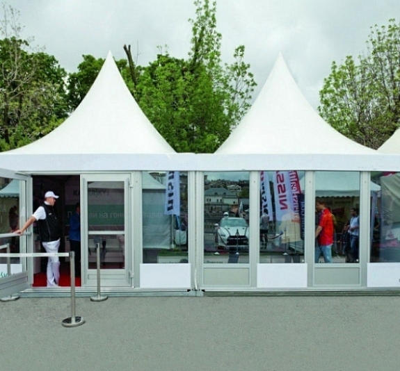 Шатер Пагода-павильон 5х10 рис 11