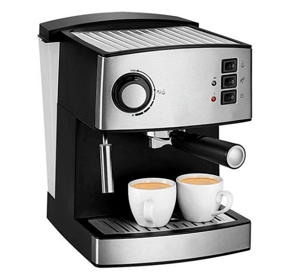 Кофеварка 0,85 кВт чёрная рис 2