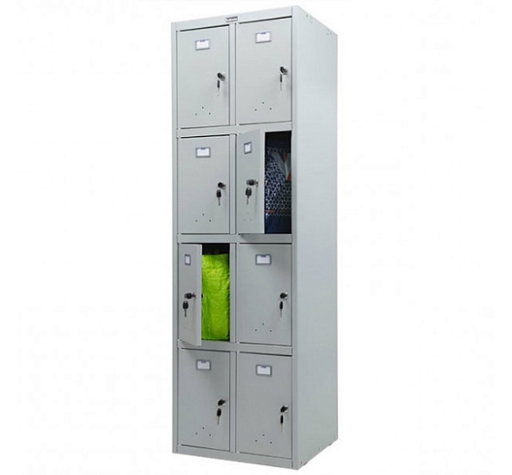 Шкаф локер на 8 секций рис 3