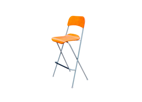 Стул барный складной Франклин бежевый