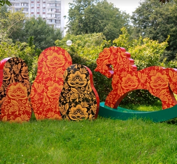 Фотозона в Русском стиле рис 3