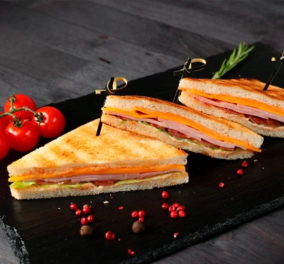 Сэндвич с ветчиной рис 3