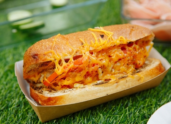 Панини с запеченными овощами