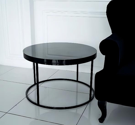 картинка Журнальный стол Round Black от компании Рент-Бери