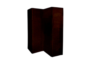 Складная ширма коричневая