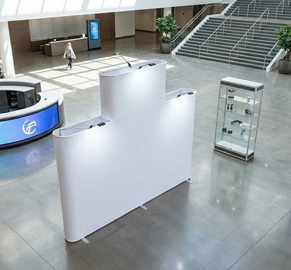 Поп Ап стенд с Башней прямая конструкция рис 2