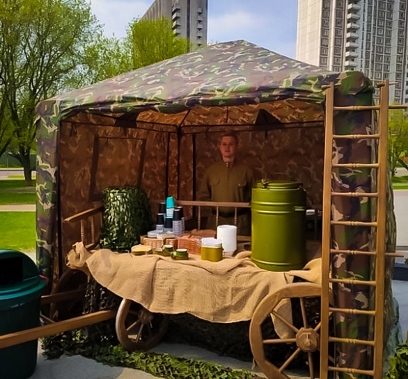 картинка Полевая кухня на телеге от компании Рент-Бери