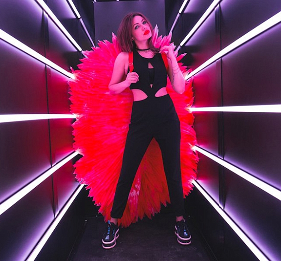 Неоновый тоннель рис 2