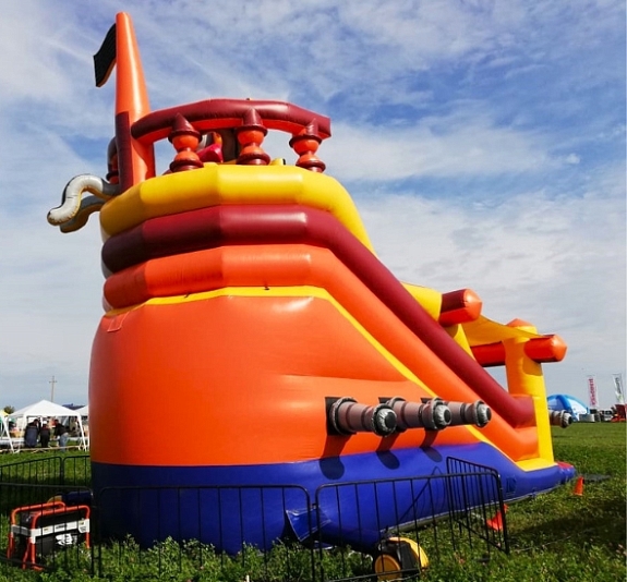 Надувная горка "Капитан Крюк" рис 2