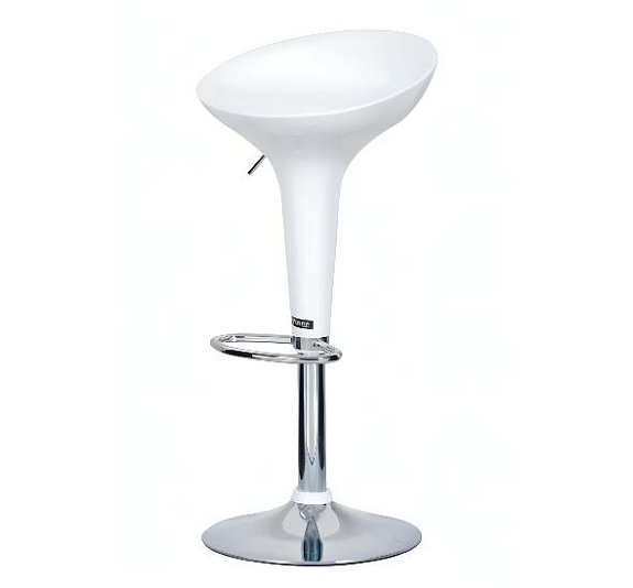 картинка Стул барный Bombo белый от компании Рент-Бери