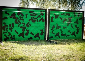 Препятствие «Армейская стена»