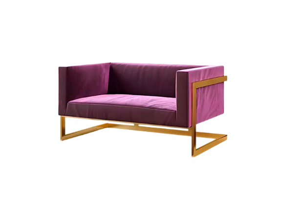 Диван Andrian Purple