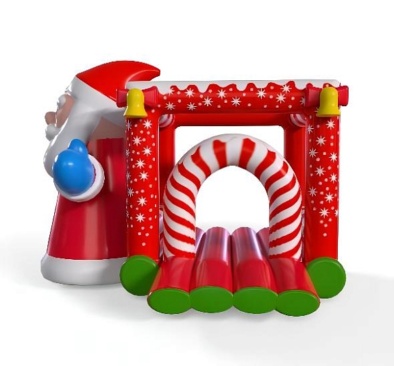 картинка Батут "Дед Мороз" от компании Рент-Бери