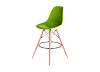 Стул барный Eames зеленый