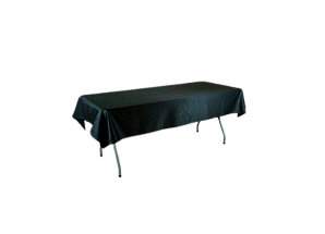 Скатерть прямоугольная черная «Жаккард»
