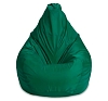 картинка Пуф кресло-мешок темно-зеленый от компании Рент-Бери