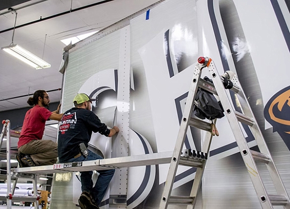 Изготовление букв и цифр 115 см