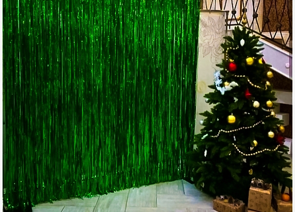 картинка Фотозона новогодняя "Дождик" от компании Рент-Бери