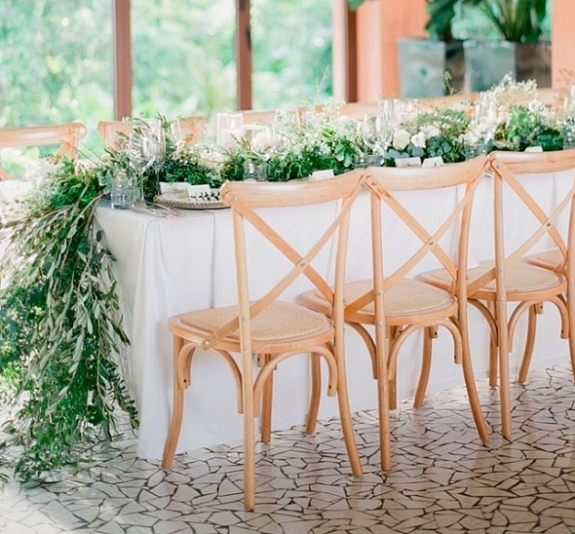 Стул Crossback Beige рис 2