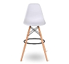 Стул барный Eames белый рис 8