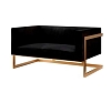 Диван Andrian Black & Gold рис 3