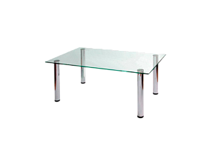 Стол стеклянный 80x50x50