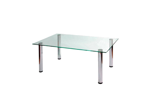 Стол стеклянный 80x50x50
