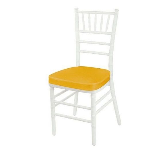 Подушка на стул золотая рис 3