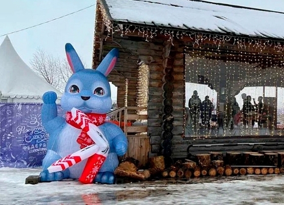 Надувной кролик