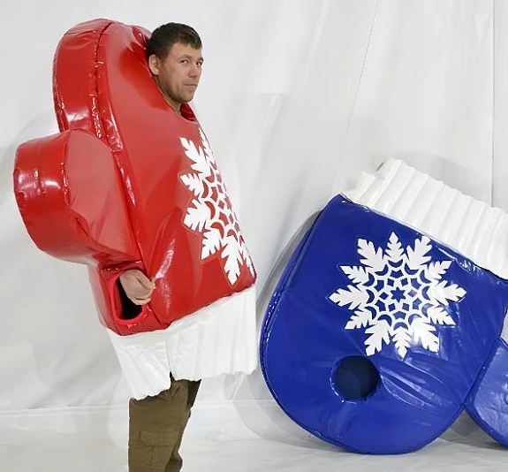 картинка Фотозона "Огромные рукавицы" от компании Рент-Бери