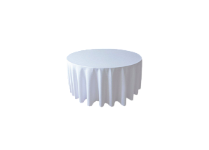 Стол банкетный с белой скатертью