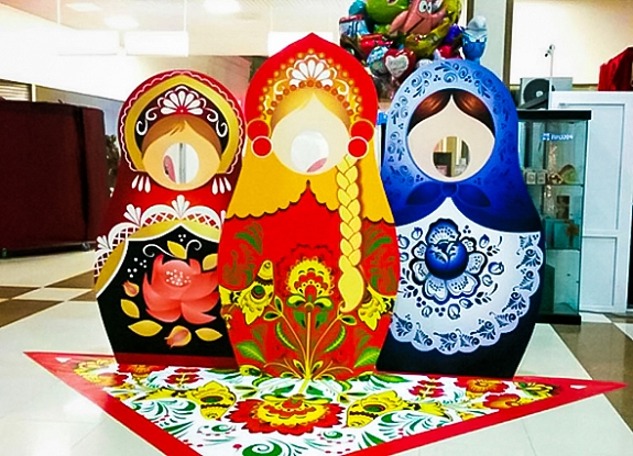 картинка Фотозона "Матрешка" от компании Рент-Бери