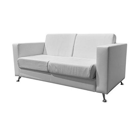 Диван Cube двухместный белый рис 1