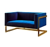 Диван Andrian Blue рис 3