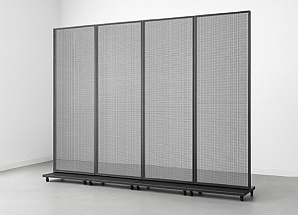 Видеопилон 4x2м. Прозрачный