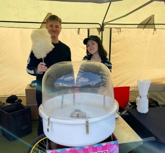 картинка Аппарат сахарная вата от компании Рент-Бери