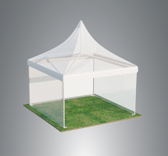 Шатер Пагода "Прозрачный" 5х5 рис 6