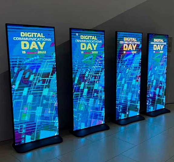 Видеопилон 200х80см. Шаг 1,8 рис 1