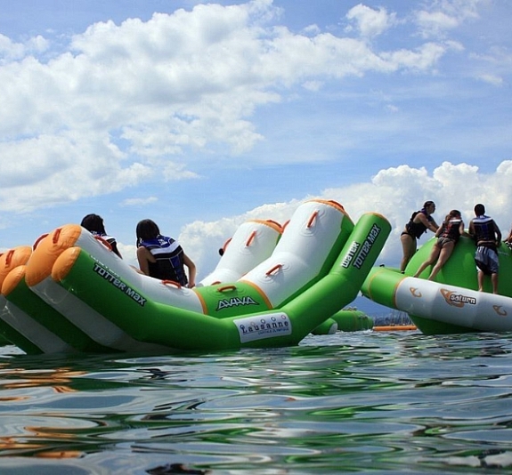 Надувные водные качели рис 3