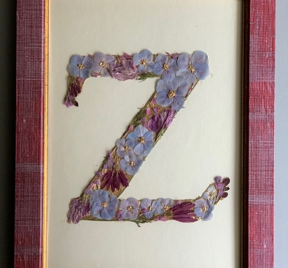 Мастер-класс «Цветочный алфавит» рис 1