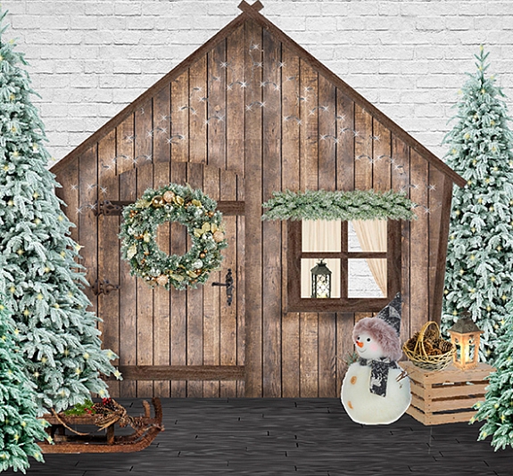 картинка Новогодняя фотозона «Домик» от компании Рент-Бери