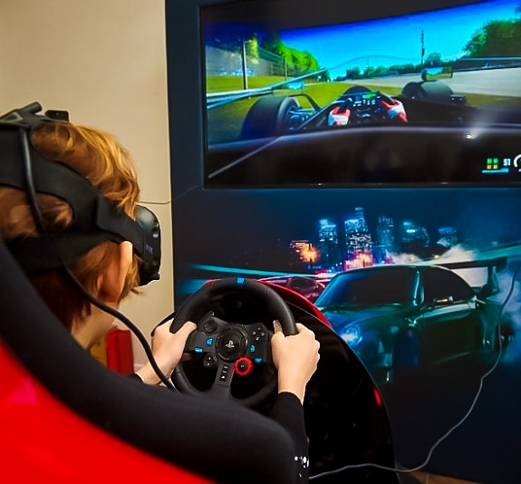 картинка Автосимулятор VR от компании Рент-Бери