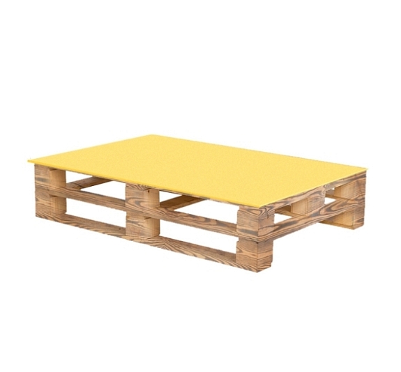 Обожжённый стол из паллет рис 1