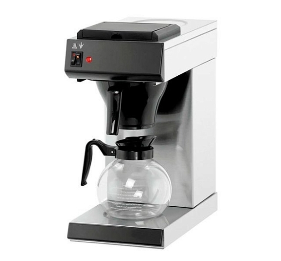 Капельная кофеварка 1,6 кВт серебристая рис 3